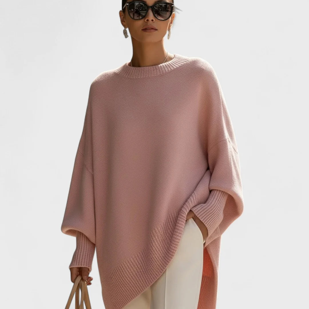 LIVIA – PONCHO OVERSIZE ELEGANZA SEMPLIC