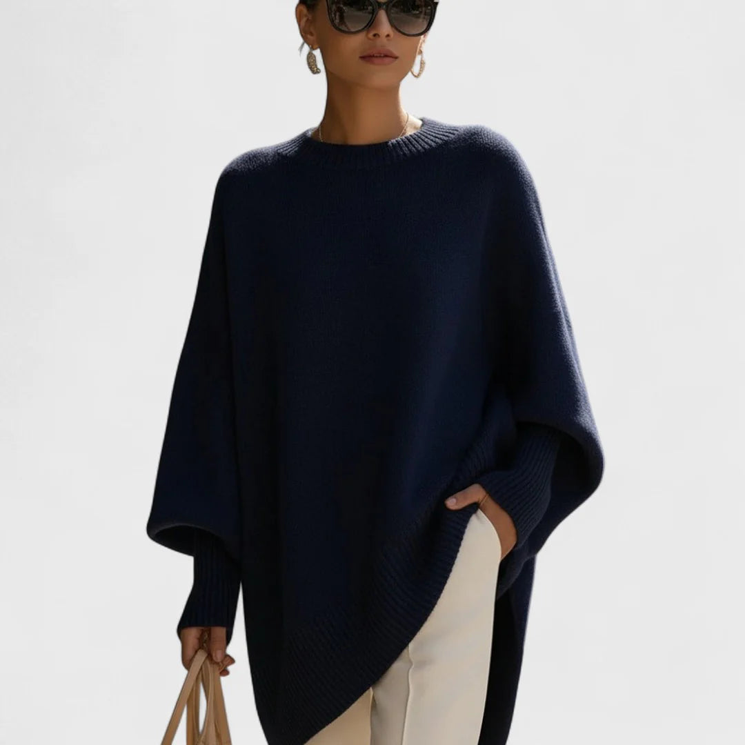 LIVIA – PONCHO OVERSIZE ELEGANZA SEMPLIC