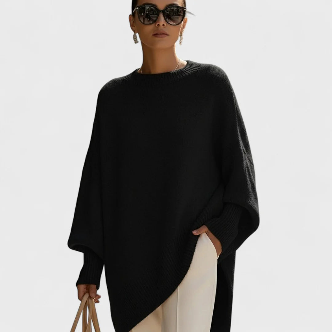 LIVIA – PONCHO OVERSIZE ELEGANZA SEMPLIC