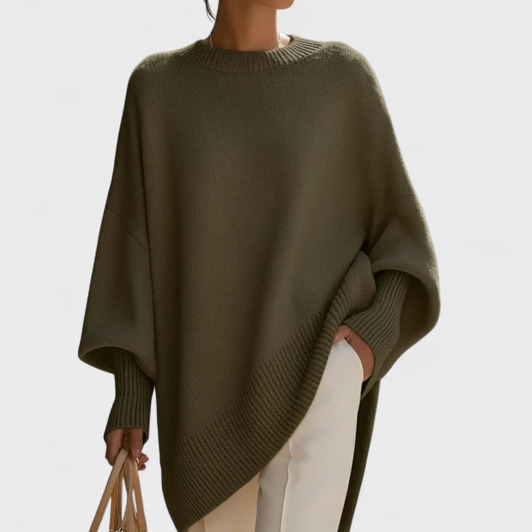 LIVIA – PONCHO OVERSIZE ELEGANZA SEMPLIC
