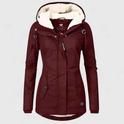VALENTINA™ | GIACCA INVERNALE IMPERMEABILE CON CAPPUCCIO