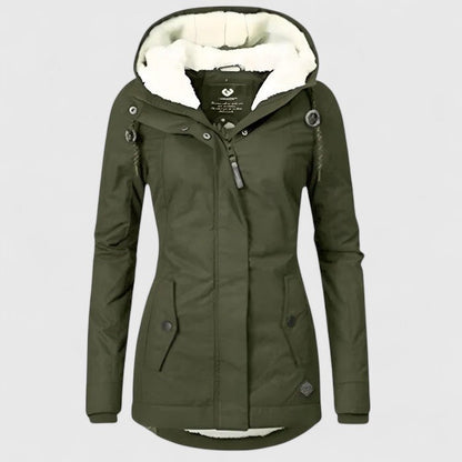 VALENTINA™ | GIACCA INVERNALE IMPERMEABILE CON CAPPUCCIO